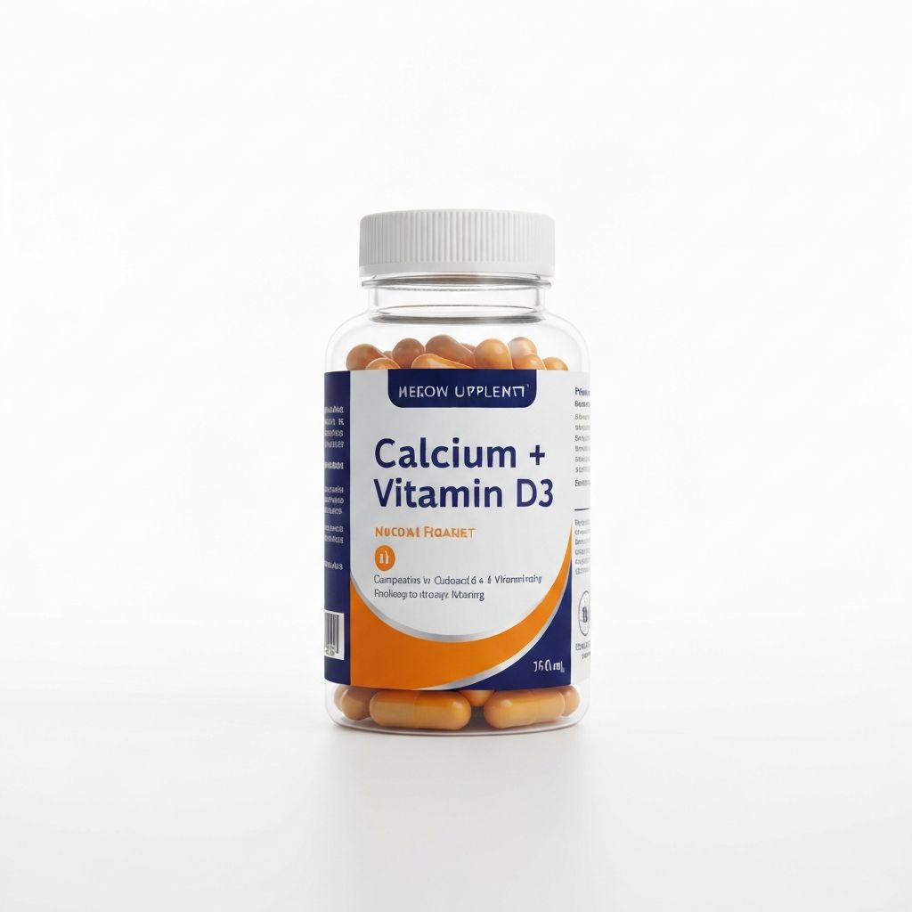 Kalzium + Vitamin D3 - Knochengesundheit